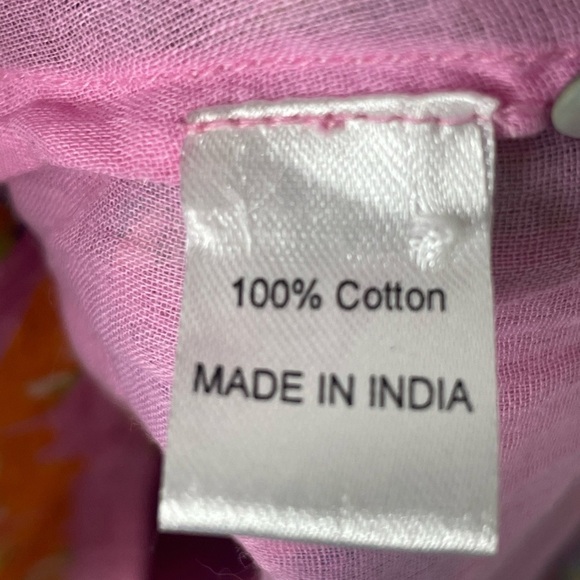 Banjanan dress mini NWT sz M pink floral wrap - Picture 8 of 10